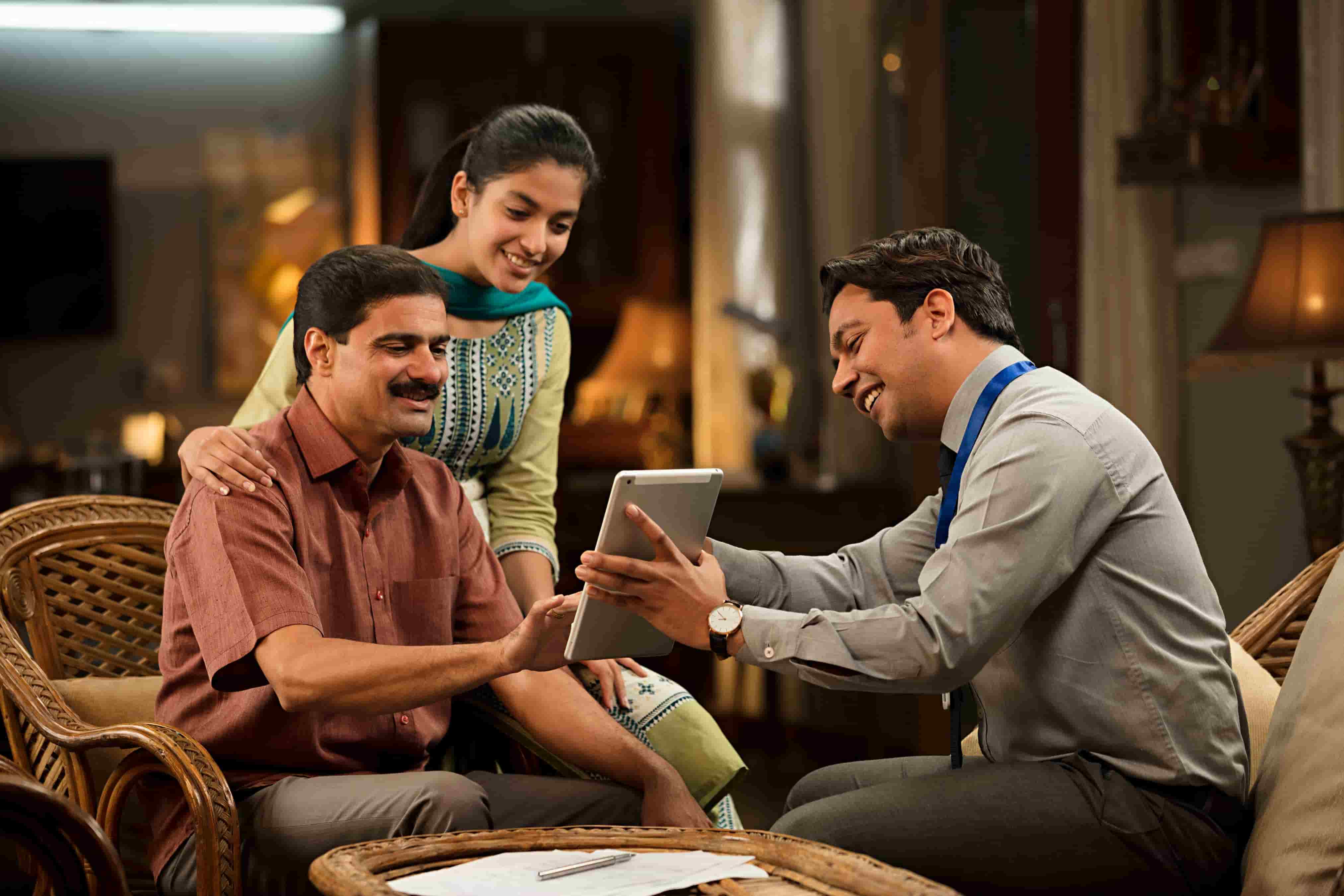 Customer First - Family with agent